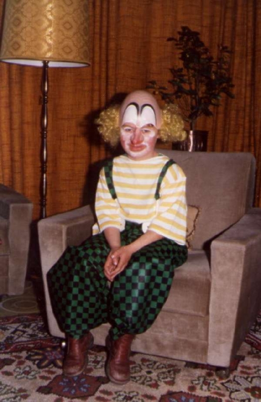 Claus als Clown